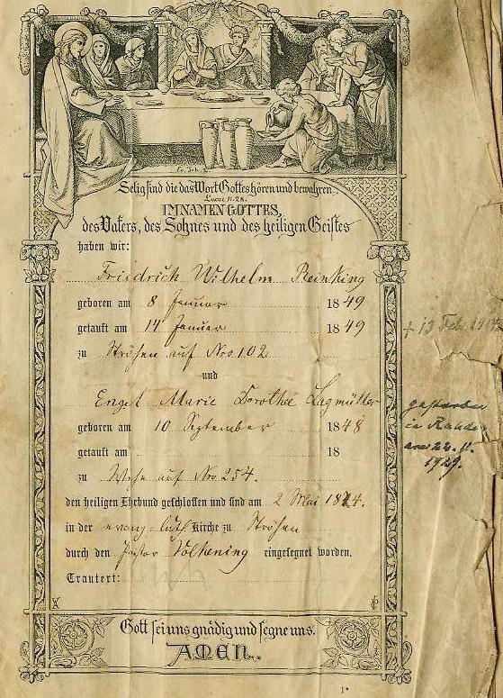 Reinking_Fr_W_Familienbuch_1874